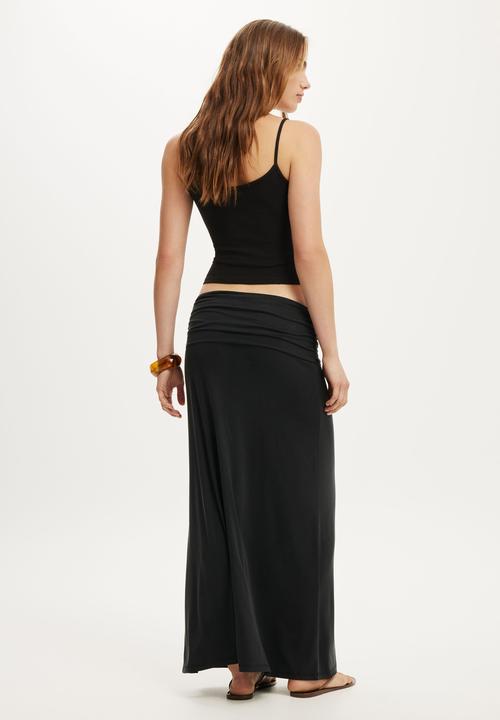 Cotton On - Honey Maxi Skirt - Black