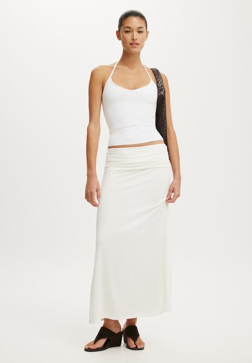 Cotton On - Honey Maxi Skirt - Vintage White