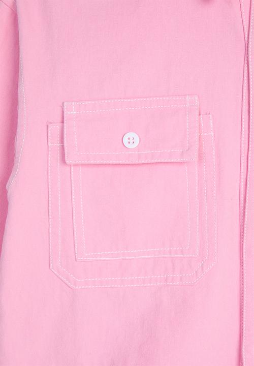 Pop Candy - Shacket - carnation pink