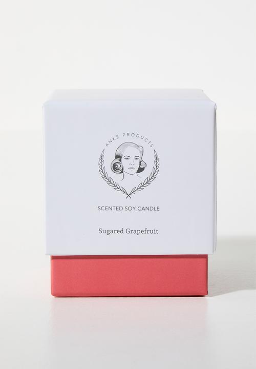 Anke Products - Sugared grapefruit soy candle (gift box small)