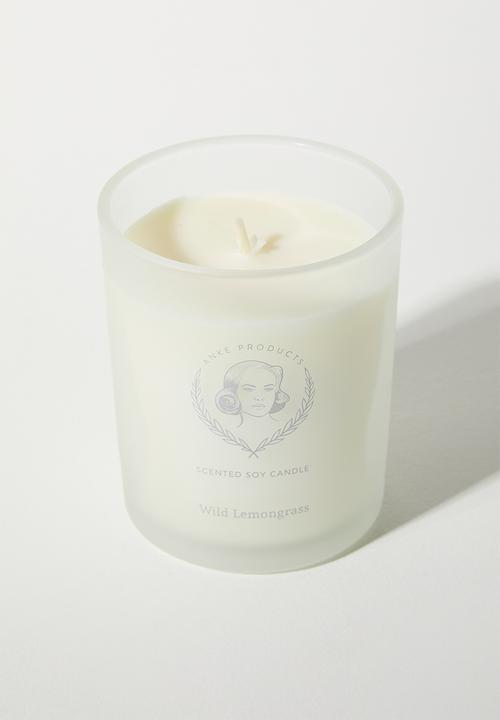 Anke Products - Wild lemongrass soy candle (gift box small)