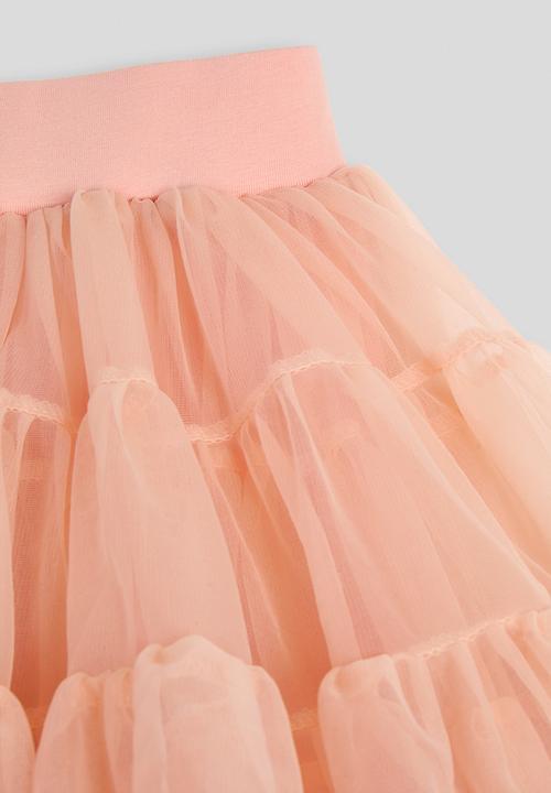 Pop Candy - Tulle tutu skirt - peach & watermelon