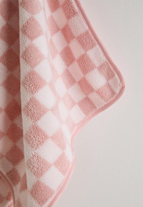 Pop Candy - Checkered hand towel - pink