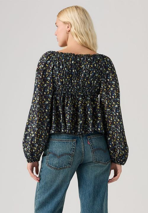 Levi’s® - Oraya Long sleeve Blouse - Lexi Floral Navy Blazer Cotton