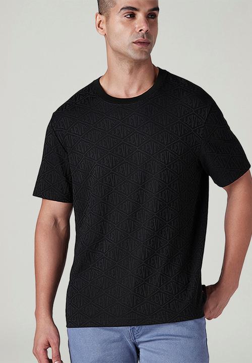 Levi’s® - Sp transfer jacquard tee - black