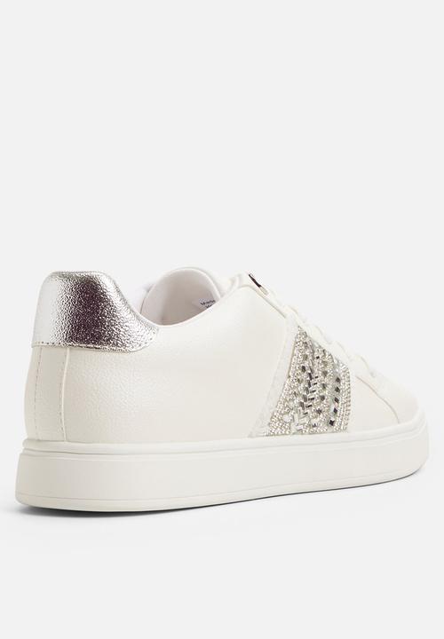 ALDO - Palazzi sneaker - white/silver
