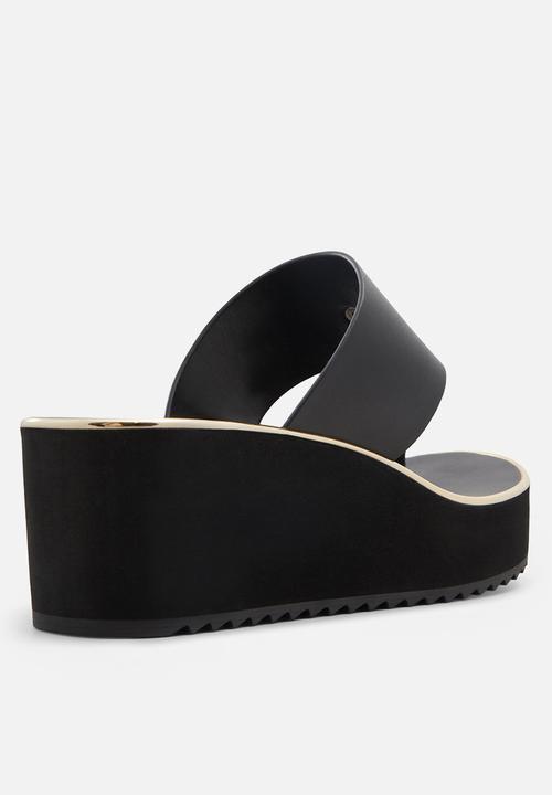 ALDO - Penelopy open toe mule - black