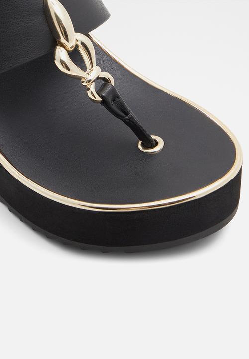ALDO - Penelopy open toe mule - black