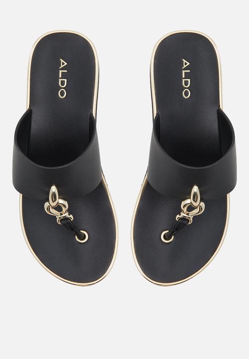 ALDO - Penelopy open toe mule - black