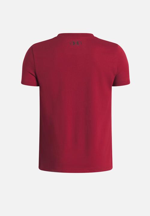 Under Armour - Ua b boxed sports update short sleeve - cardinal/vintage maroon