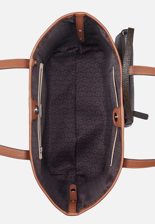 GUESS - Alexandria Tote - Cognac