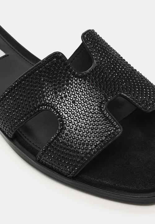Steve Madden - Hadyn-cnr slide - black