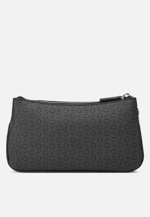 GUESS - Doris Mini Crossbody Top Zip - Coal Multi