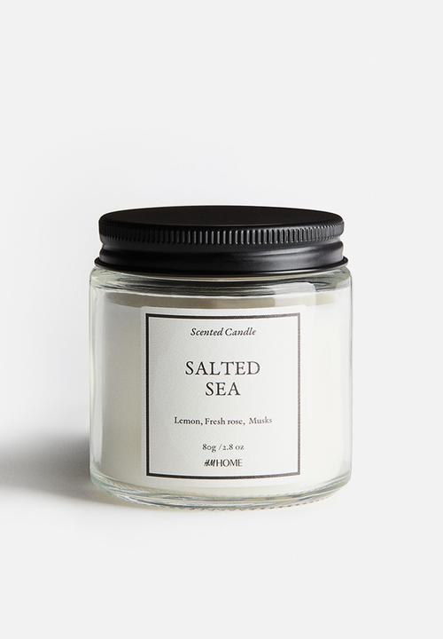 H&M - Scented candle in glass holder - salted sea