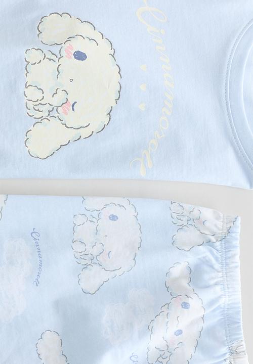 H&M - Printed cotton pyjamas - light blue/cinnamoroll