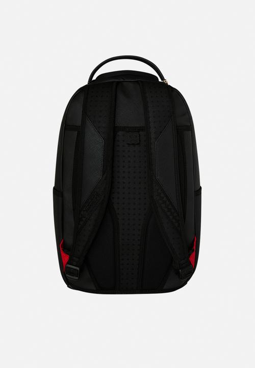 Sprayground - Blacked Out Embossed Gold Tooth Backpack - Black
