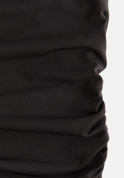 H&M - Draped top - dark brown