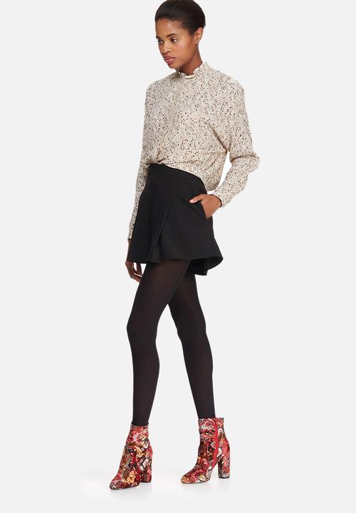 Vero Moda - Harly flower crop shirt