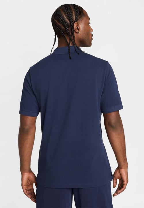 Nike - Club Ss Polo Pique  - Obsidian/White