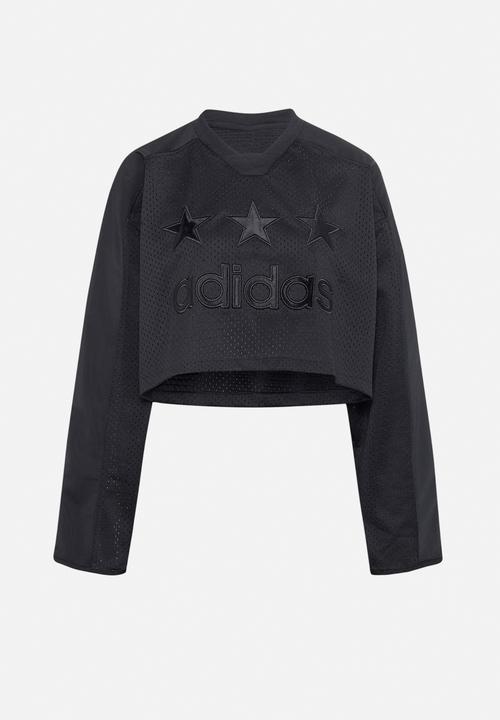 adidas Originals - Cropped Fem Hoc - Black