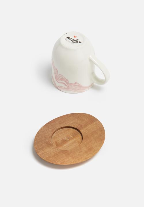 Love Milo - Mineral mug with saucer