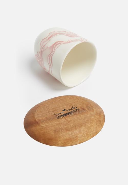 Love Milo - Mineral mug with saucer