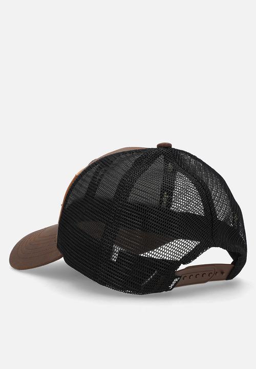 JEEP - Oil skin cap - brown