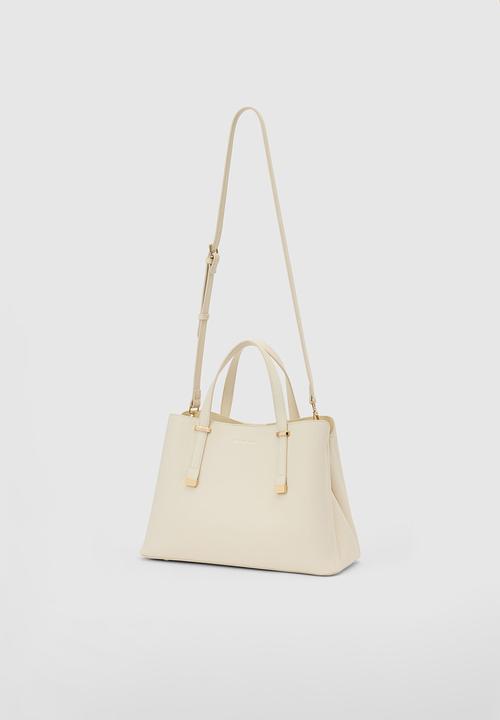 Forever New - Casey soft tote bag - ivory