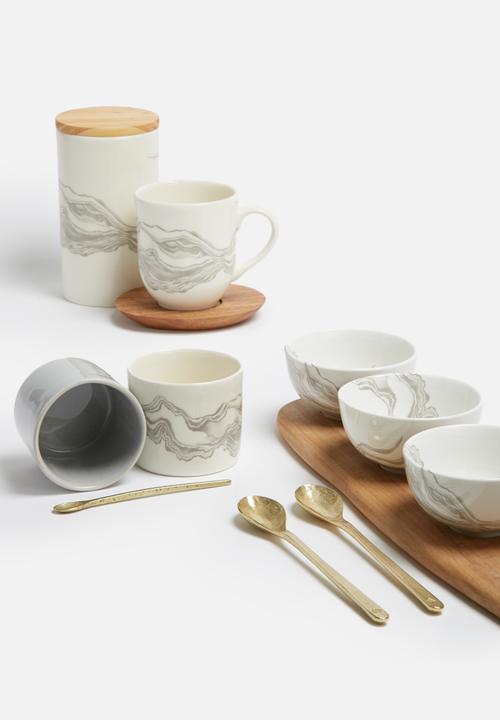 Love Milo - Set of 4 gold spoons