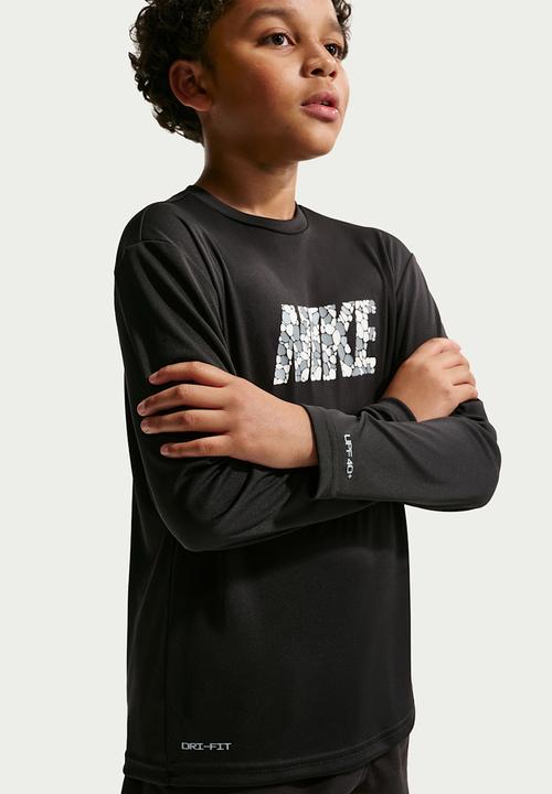 Nike - Long Sleeve Hydroguard - Black