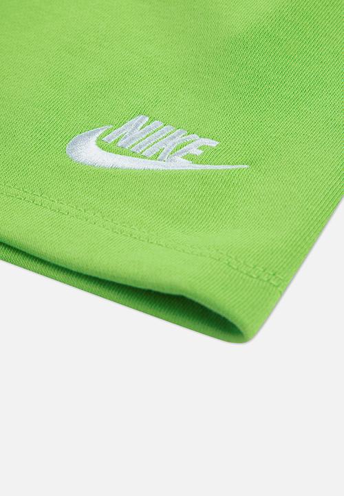 Nike - Nkn Club Lbr Knit Short Set - Mean Green