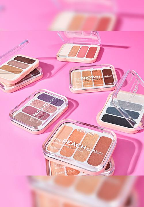 essence - the BROWN edition mini eyeshadow palette