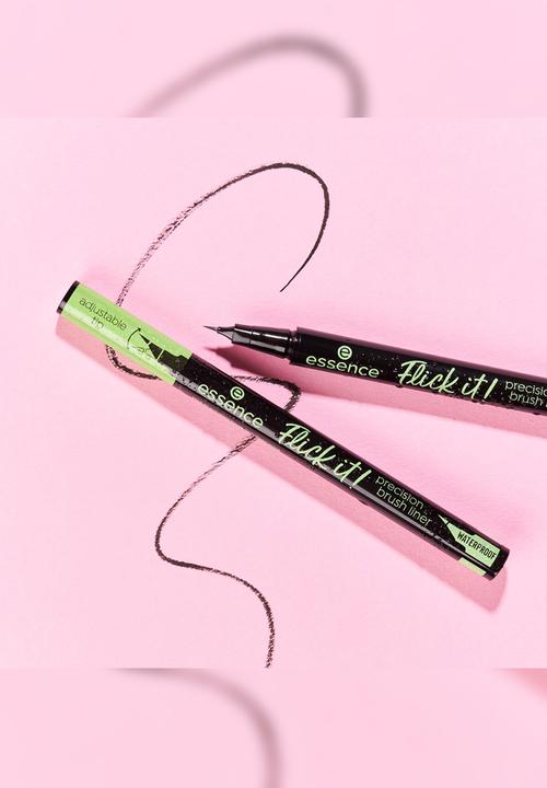 essence - Flick it! precision brush liner waterproof - 01 Black