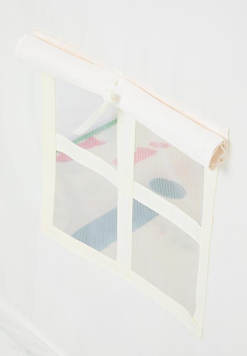 Pop Candy - Indoor play tent - neutral/maroon stripes