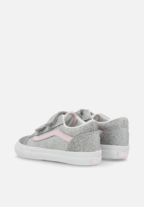Vans - Old skool v-hn3 - glitter silver/pale petal
