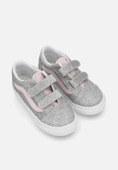 Vans - Old skool v-hn3 - glitter silver/pale petal