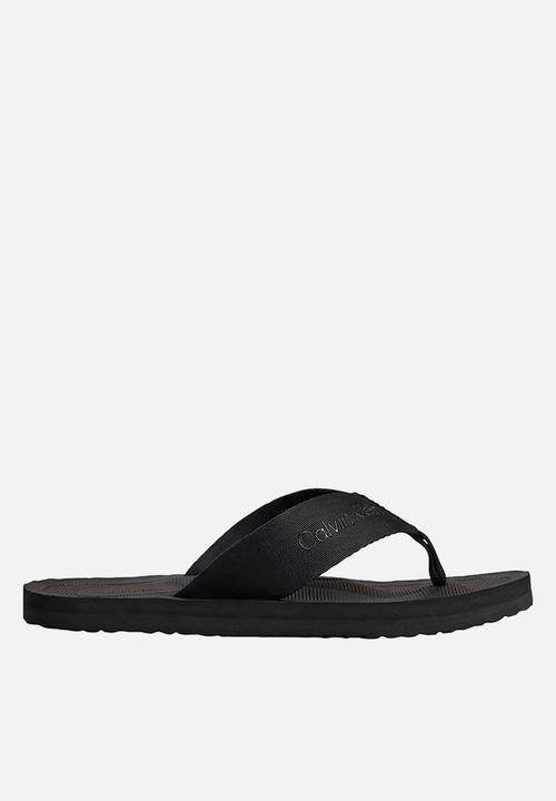 Calvin Klein - City Thong Slide - Triple Black