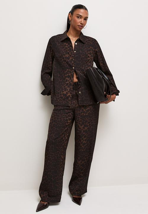 New Look - St 'Print' Saturn Oversize Shirt - Animal