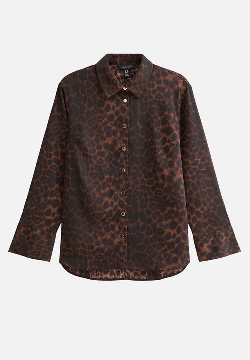 New Look - St 'Print' Saturn Oversize Shirt - Animal