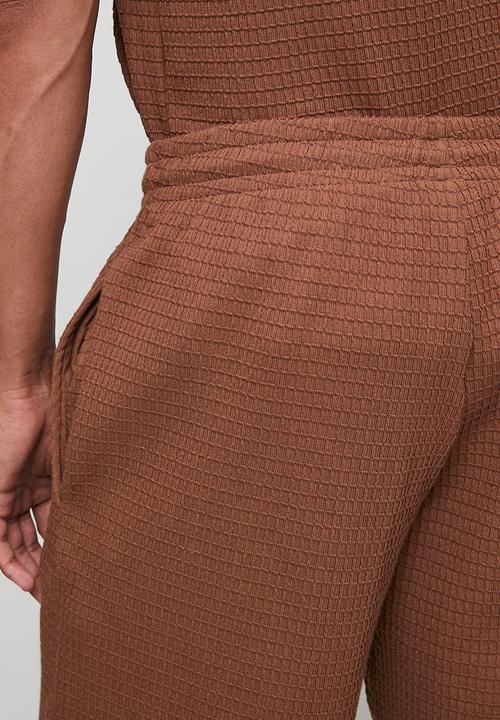 adidas Originals - Ess waffle short - preloved brown