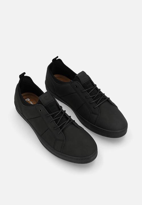 Pierre Cardin - Aj casual lace up - Black Mono