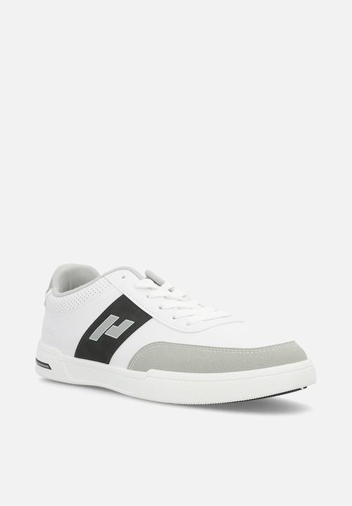 Pierre Cardin - Malakai casual lace up - White Grey