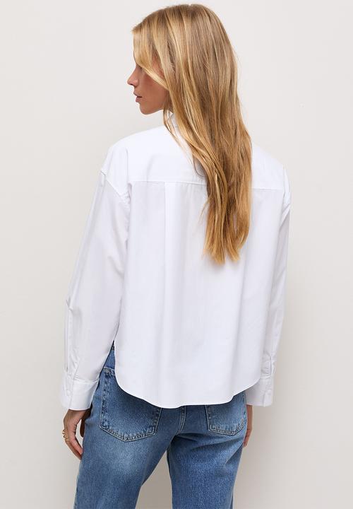 New Look - K Chelsea Plain Mtj Shirt (Plain) - White