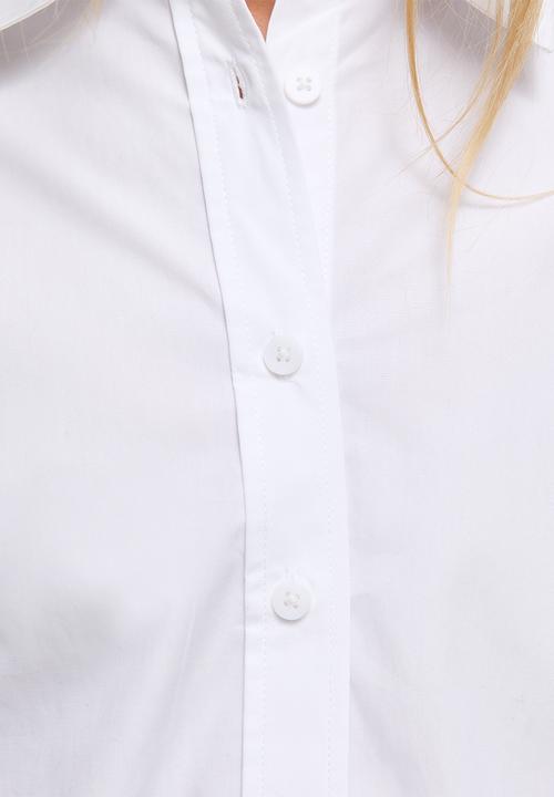 New Look - K Chelsea Plain Mtj Shirt (Plain) - White