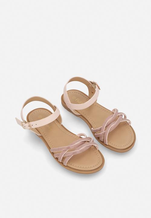 Flutterby - Ella 1 girls sandal - pink