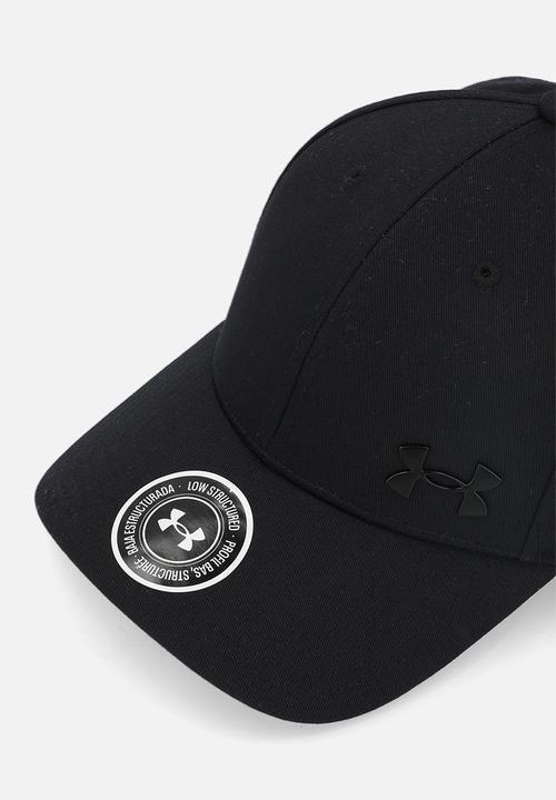 Under Armour - Essential Low Metal ADJ Cap - Black/Silver