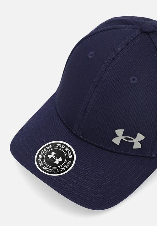 Under Armour - Essential Low Metal ADJ Cap - Navy/Silver