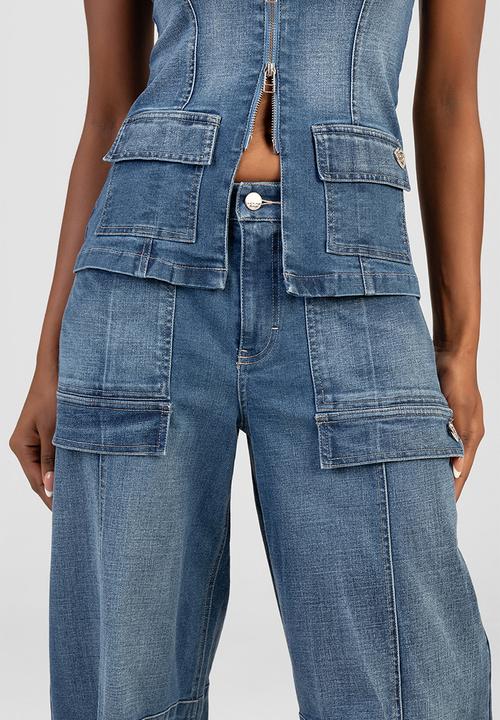 SISSY BOY - Kim Balloon Leg Jeans - Medium Vintage