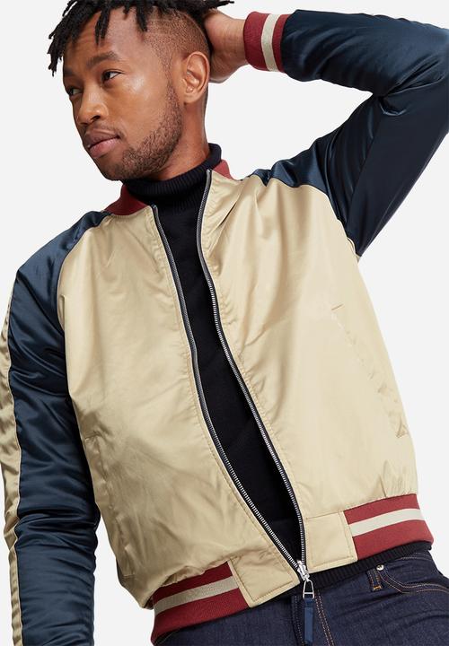 Jack & Jones - Satin reversible bomber jacket