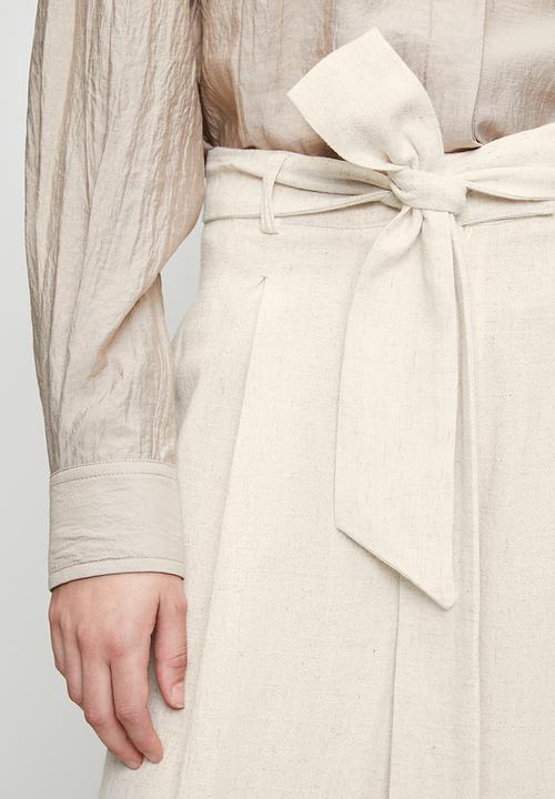 POLO - Wmn Tash Wide Leg Pant - Natural